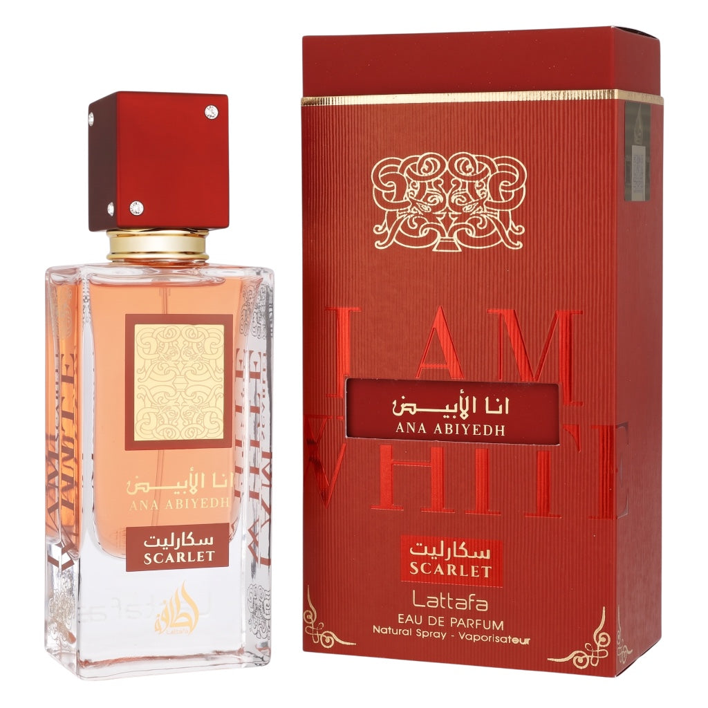 Lattafa Ana Abiyedh Scarlet (U) Eau de Parfum 2.0 oz / 60 ml Spray