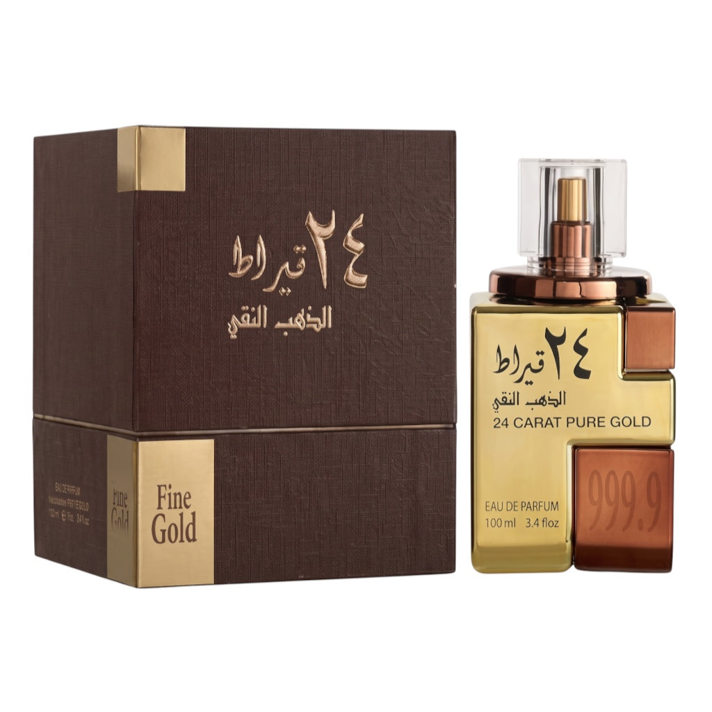Lattafa 24 Carat Pure Gold (U) Eau de Parfum 3.4 oz / 100 ml Spray