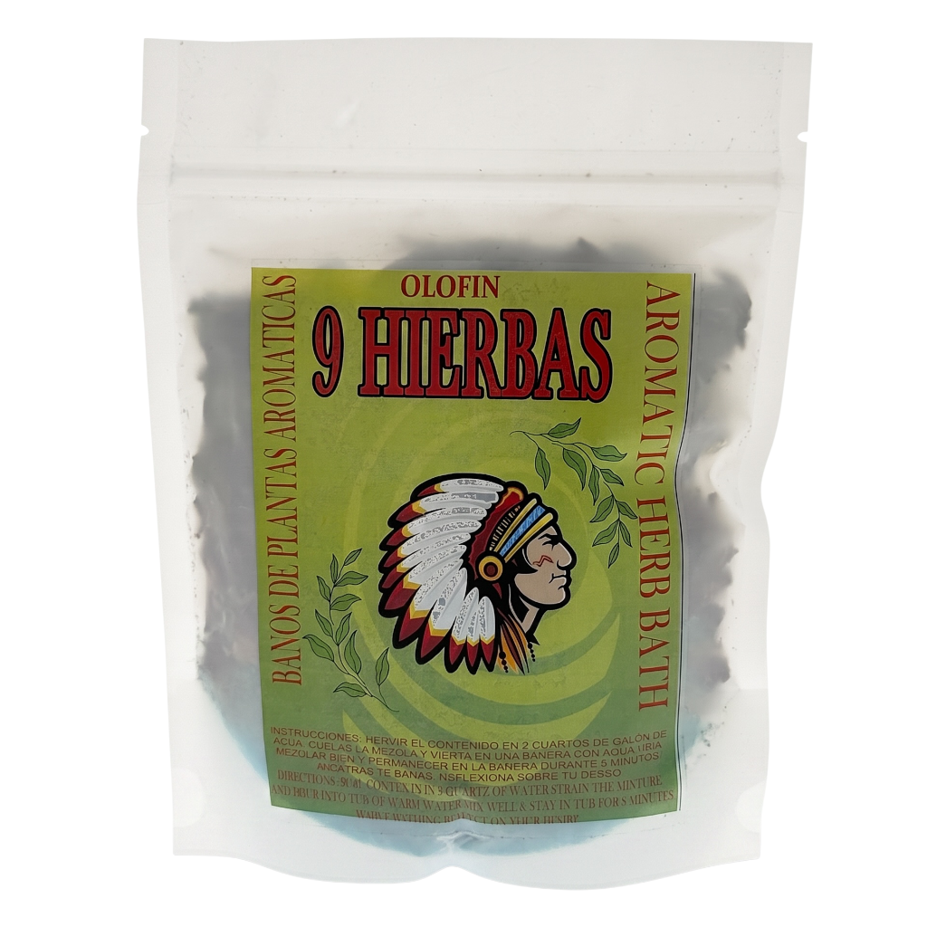 9 Hierbas Baño de Hierbas en Bolsa | Herbal Spiritual Bath