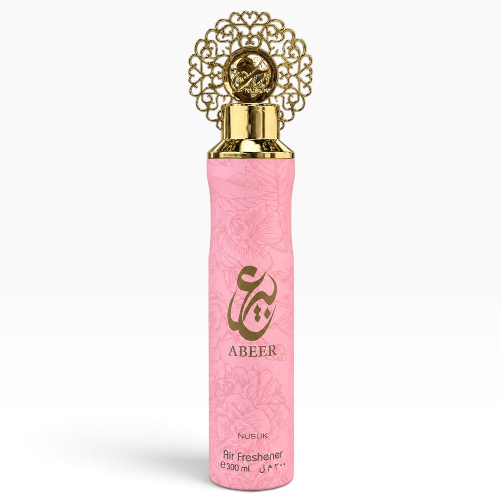 Abeer Nusuk Air Freshener 300ml | Luxury Arabian Home Fragrance Spray
