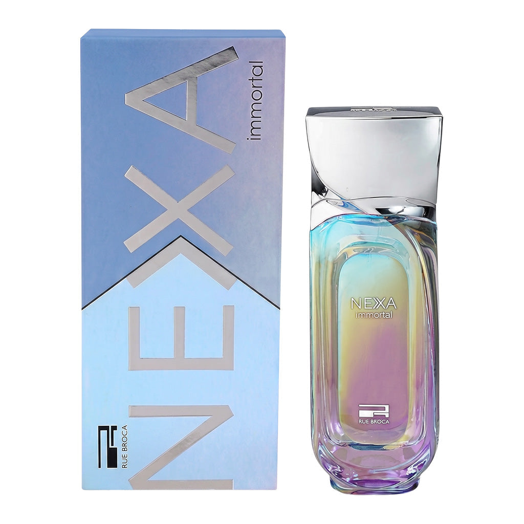 Nexa perfume bottle and packaging on a white background