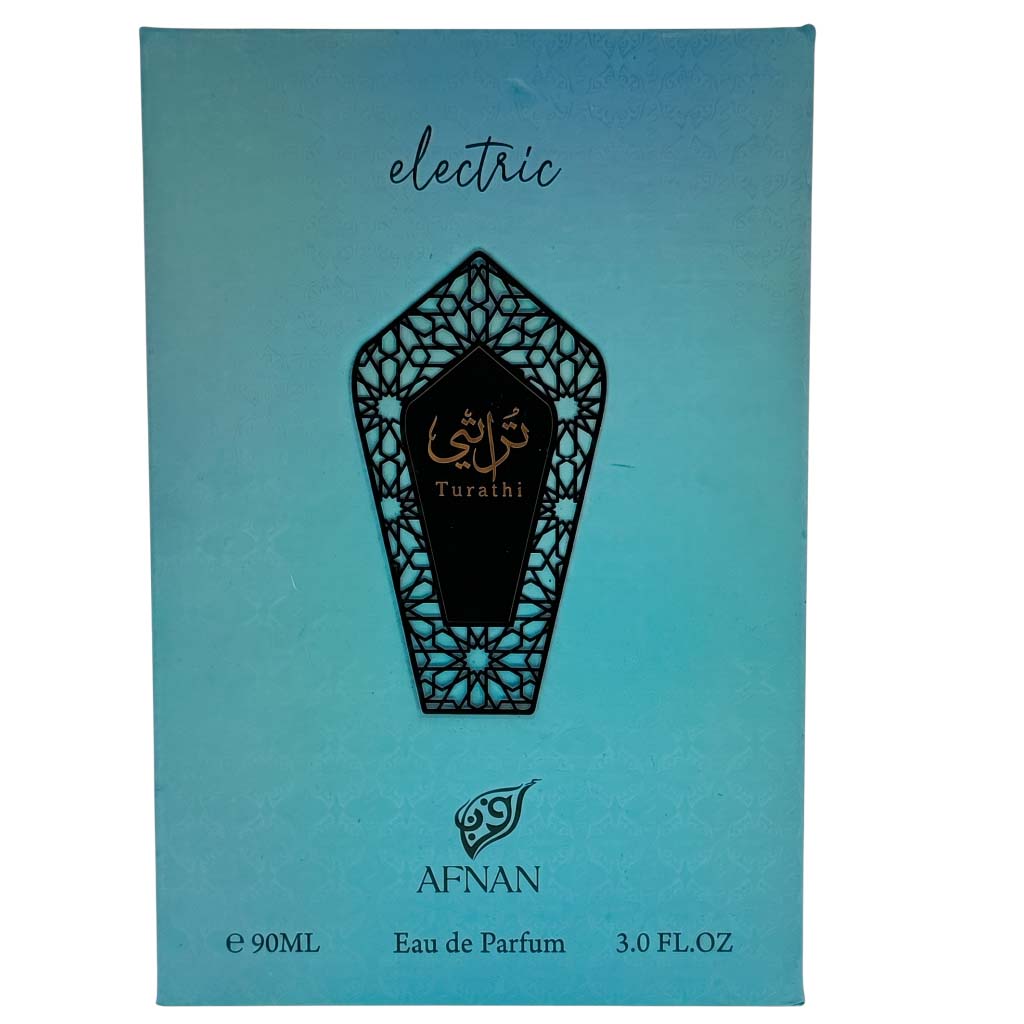 Afnan Turathi Electric (M) 3.0oz EDP 90ml