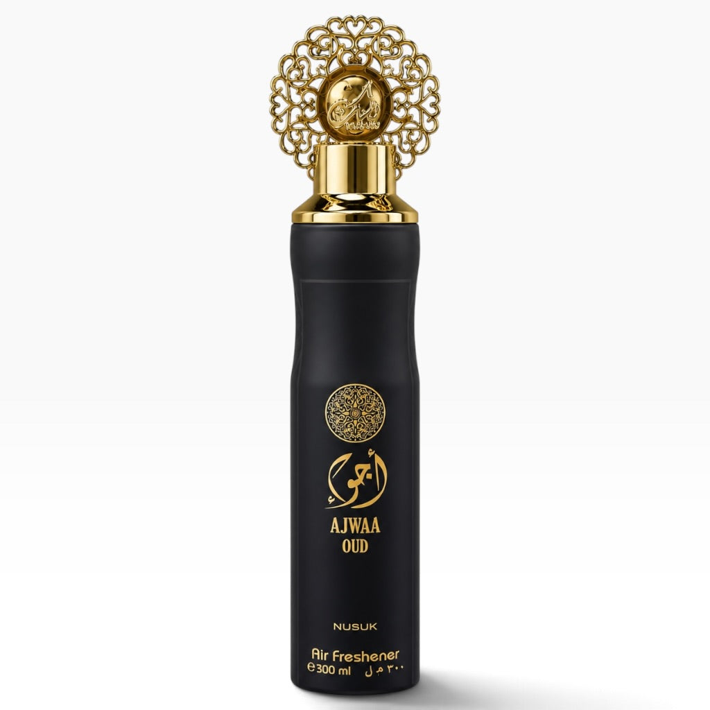 Ajwaa Oud Nusuk Air Freshener 300ml | Luxury Arabian Home Fragrance Spray
