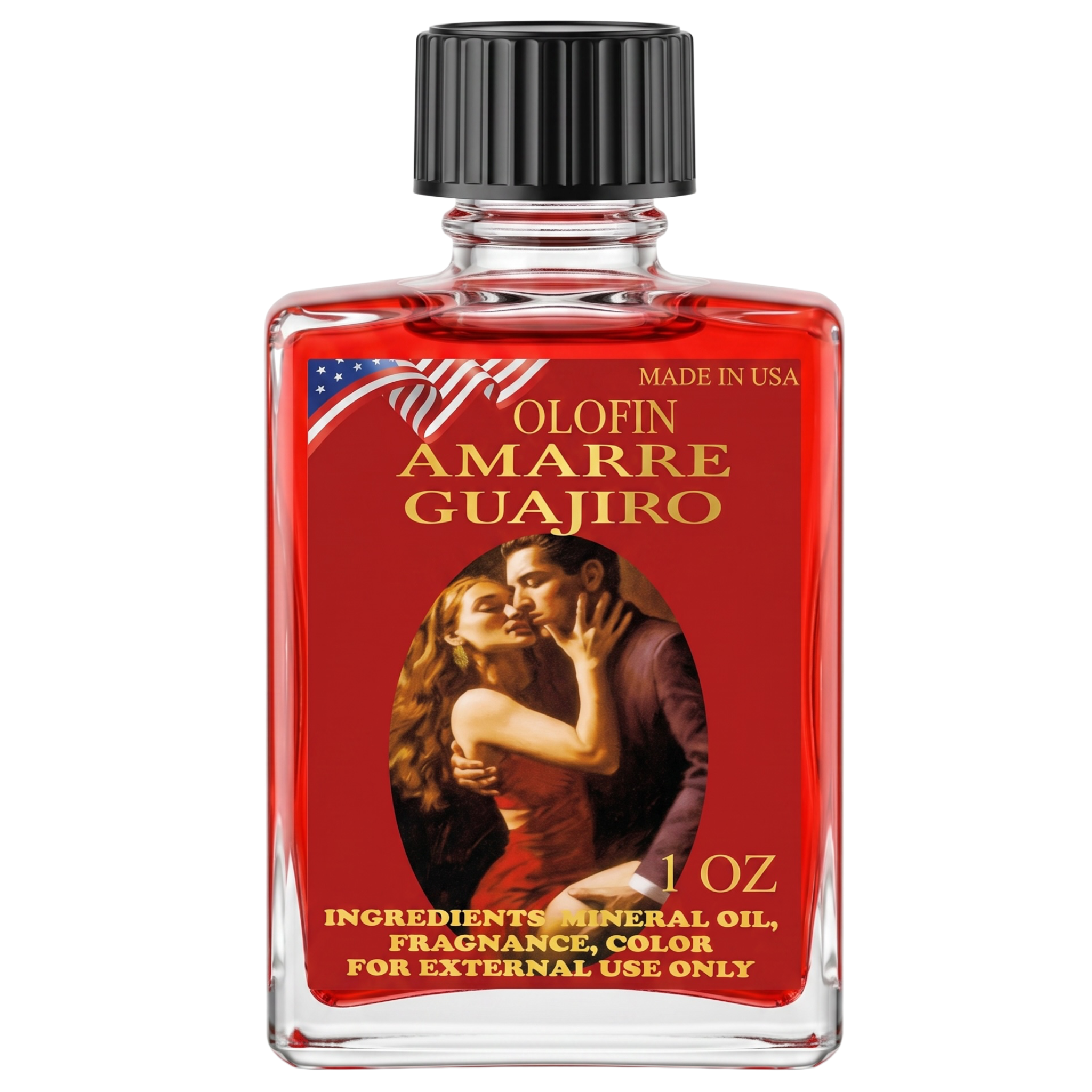 Amarre Guajiro Aceite Esoteric Fragrance Oil 1/2oz-1oz Square Bottle