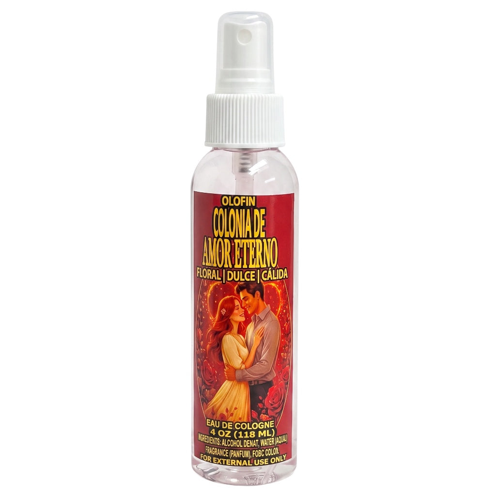 Amor Eterno Colonia Spiritual Cologne 4oz(118mL) - 8oz(236ml) Olofin