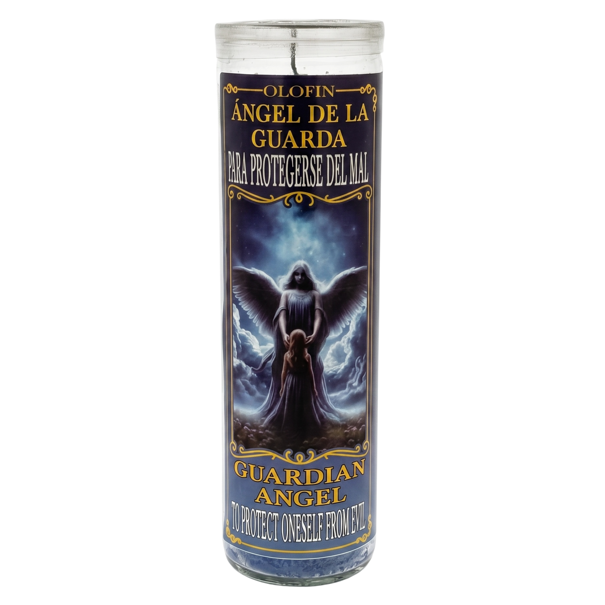 Angel De La Guarda (Guardian Angel) Prepared Ritual Candle Perfumed