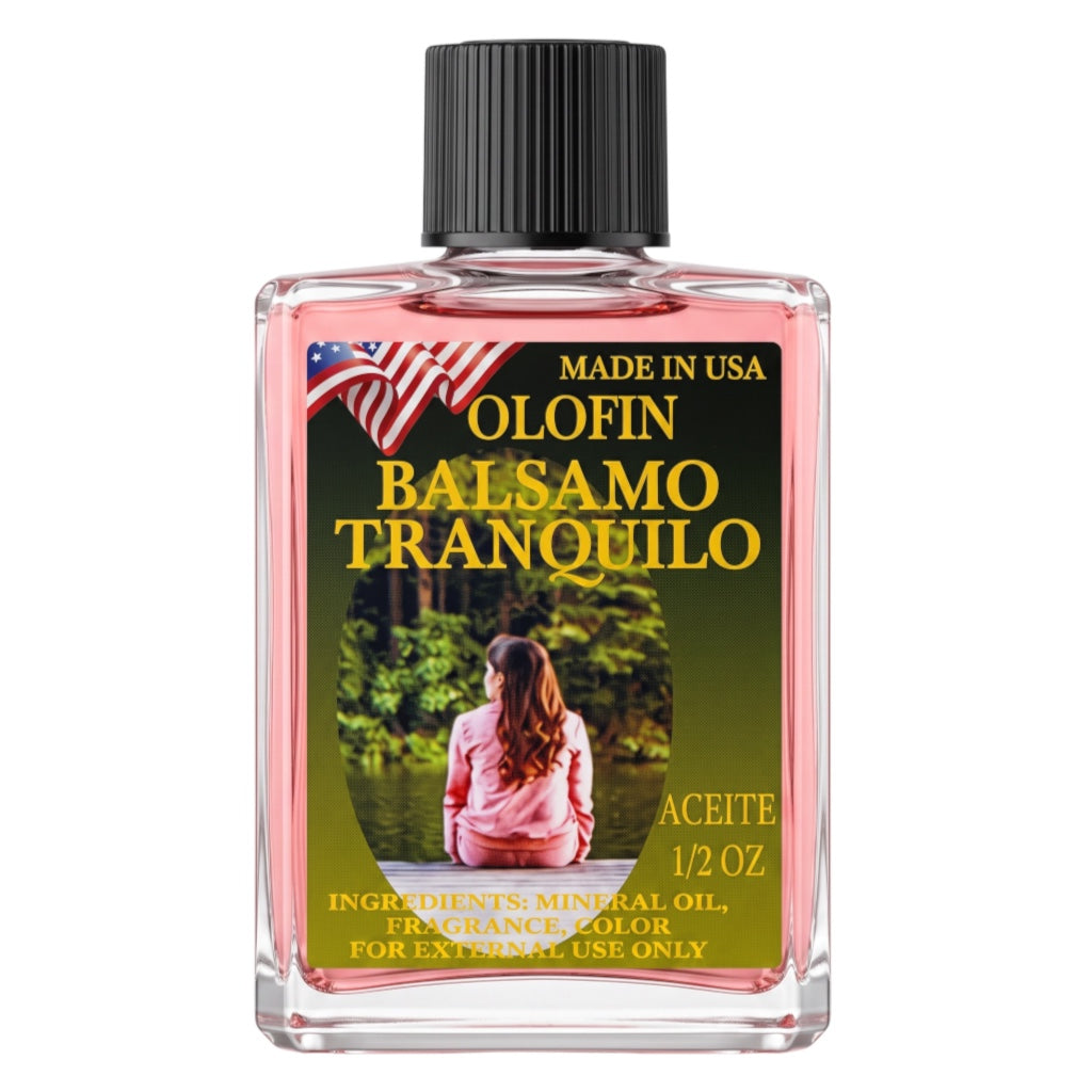 Balsamo Tranquilo Aceite Esoteric Fragrance Oil 1/2oz-1oz Square Bottle