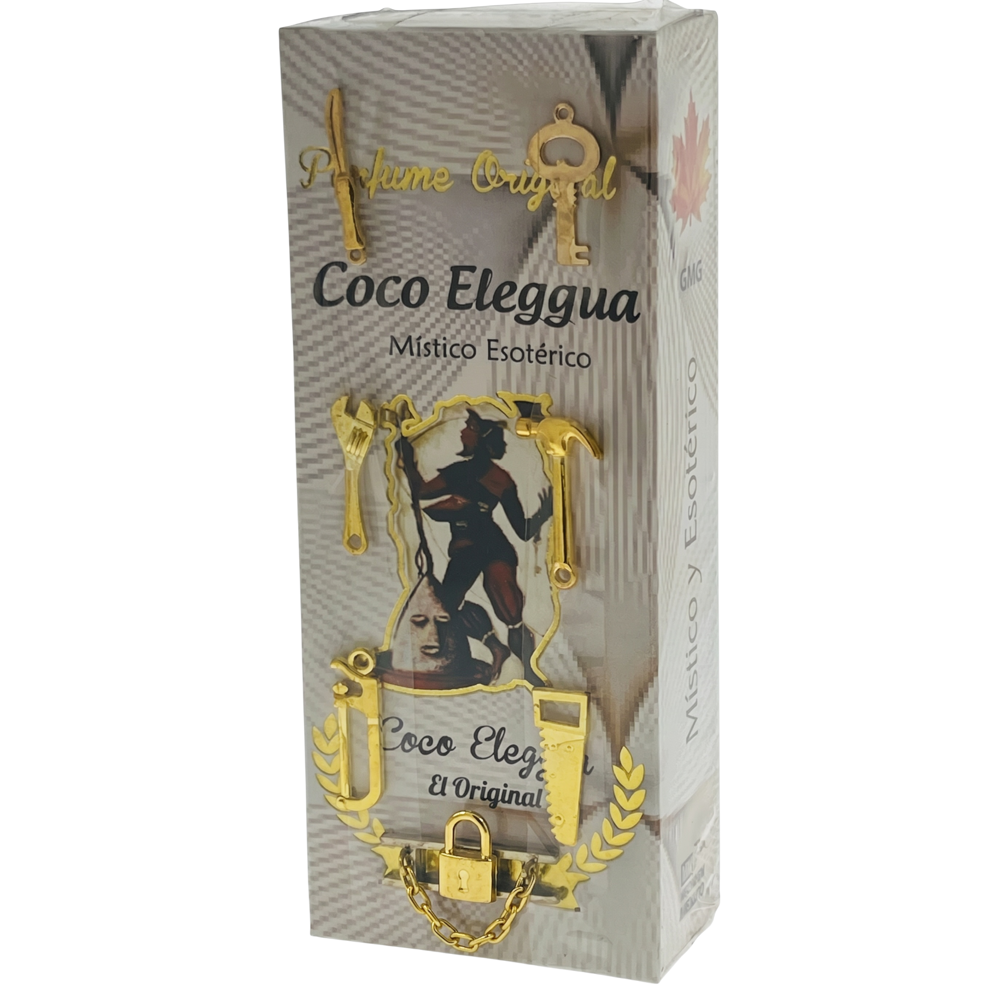 Coco Elegua Esoteric Perfume with Collectible Protective Amulet Medallion