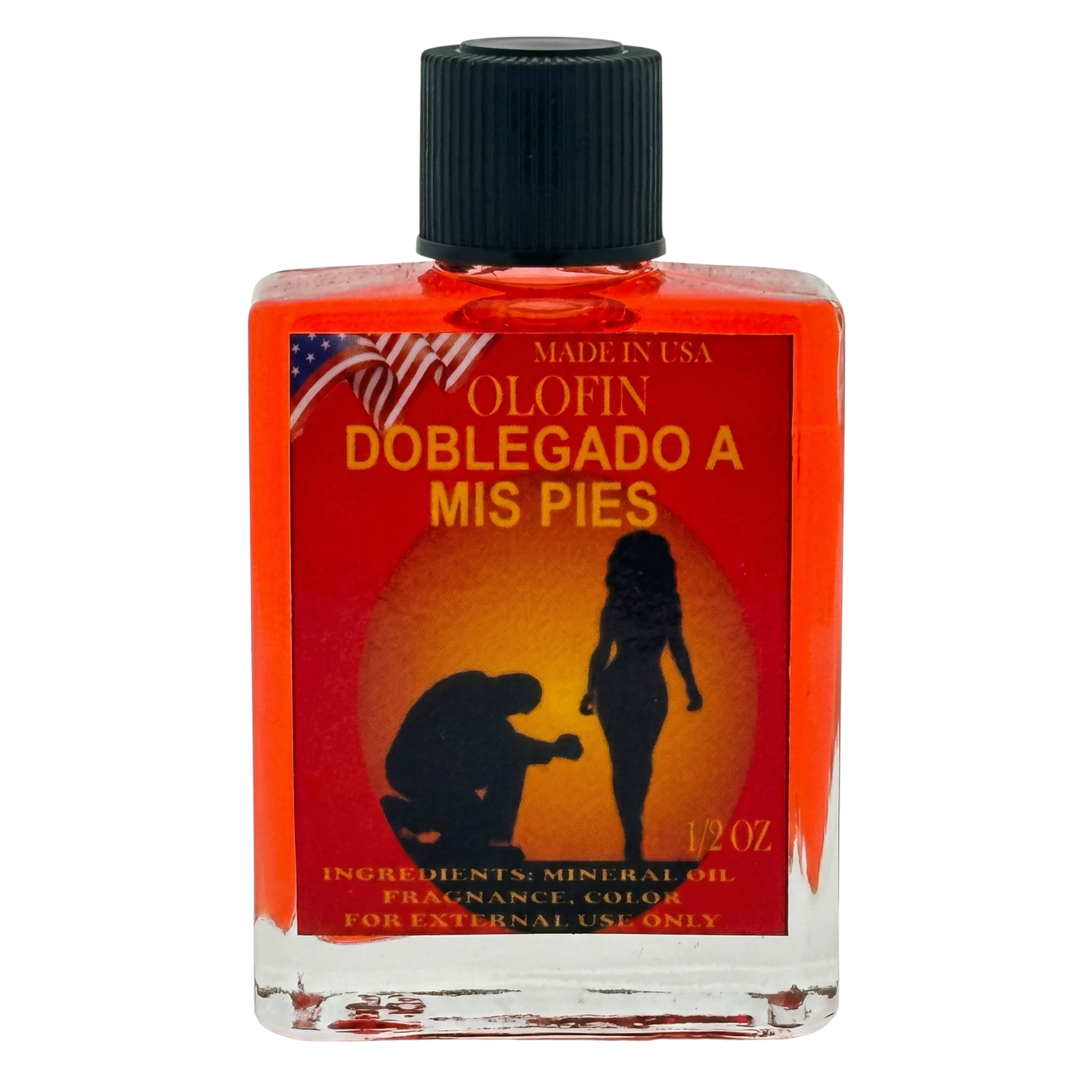 Doblegado A Mis Pies Aceite Esoteric Fragrance Oil 1/2oz-1oz Square Bottle