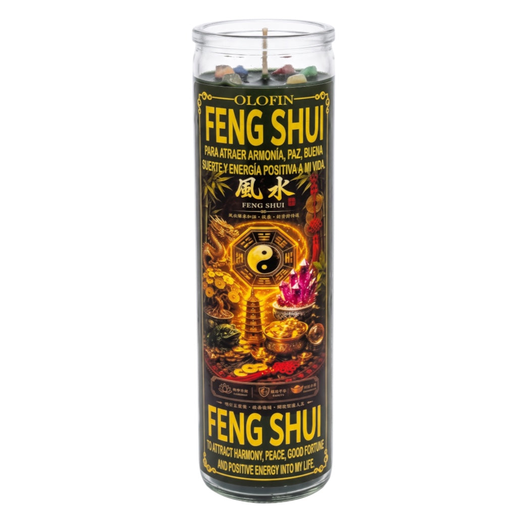 Feng Shui Prepared Ritual Candle Perfumed Vela Preparada