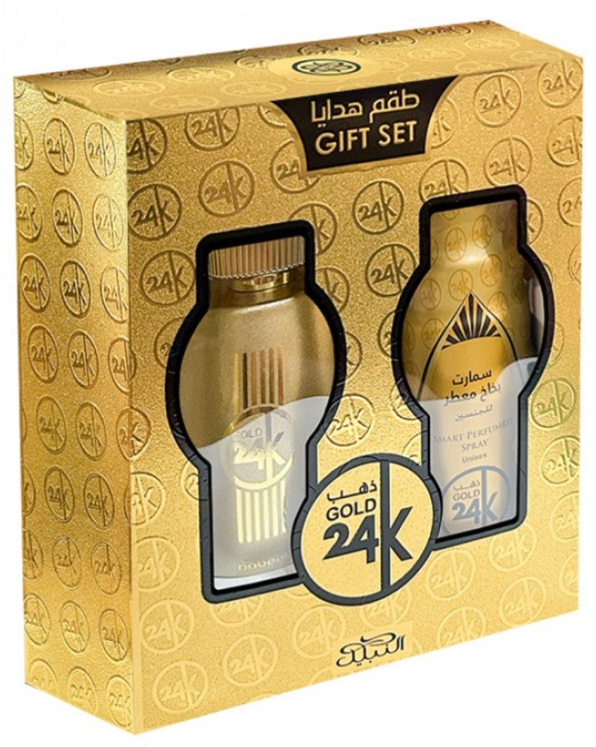 Nabeel Set de Regalo Gold 24K 2PC