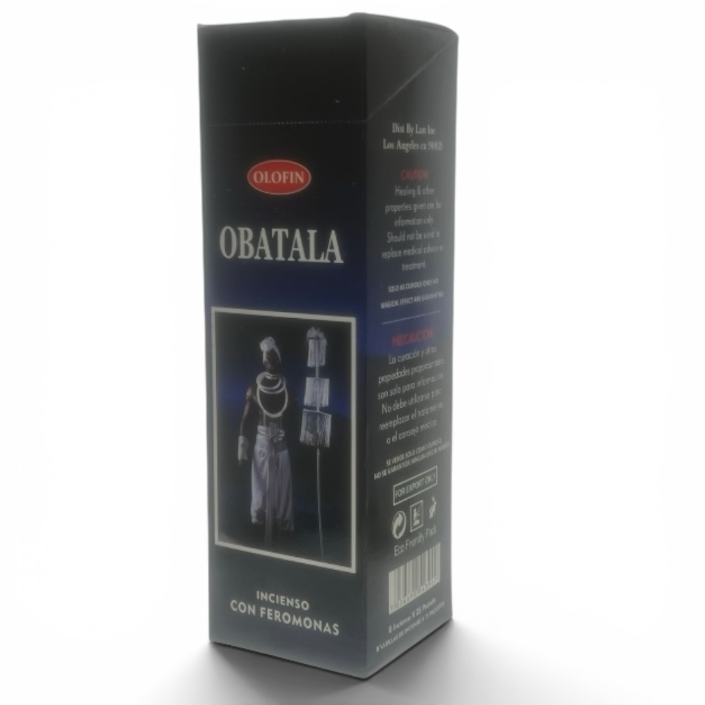 Obatala (Obatala ) Incense 25-8ct 200Sticks Square Box