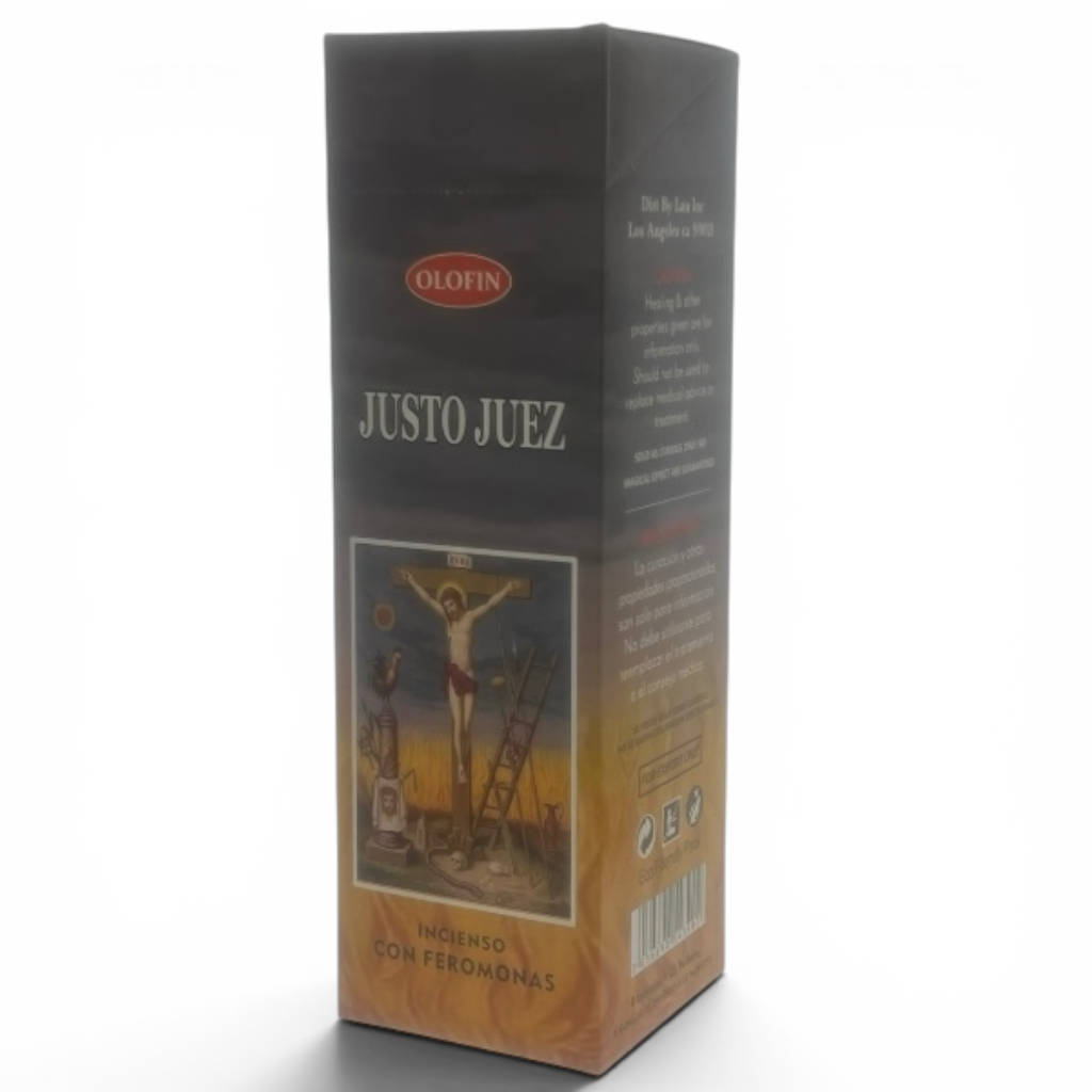 Justo Juez (Just Judge) Incense 25-8ct 200Sticks Square Box