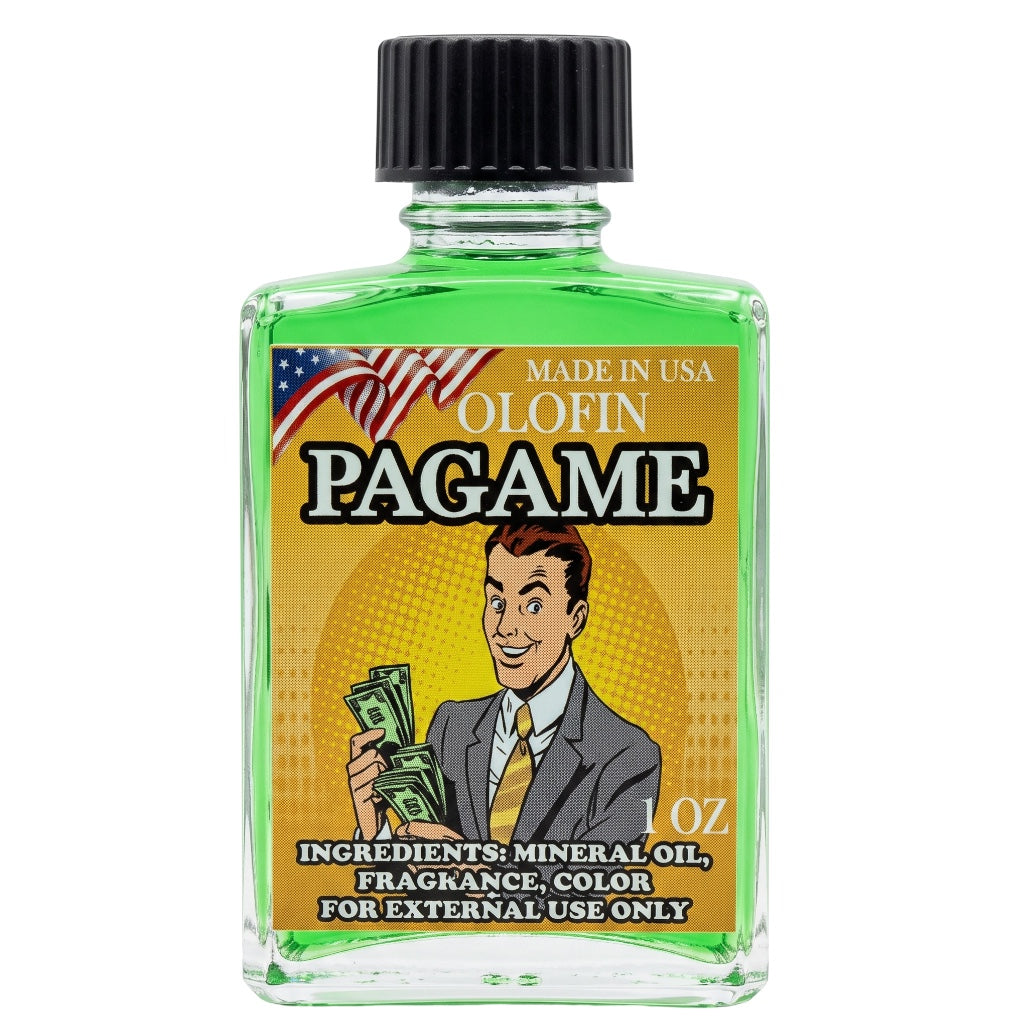 Pagame Aceite Esoteric Fragrance Oil 1/2oz-1oz Square Bottle