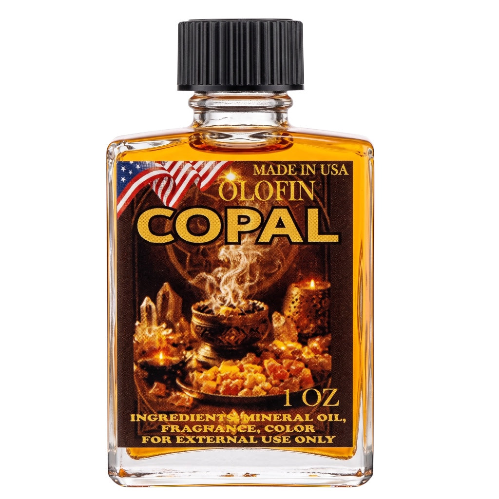 Copal Aceite Esoteric Fragrance Oil 1/2oz-1oz Square Bottle