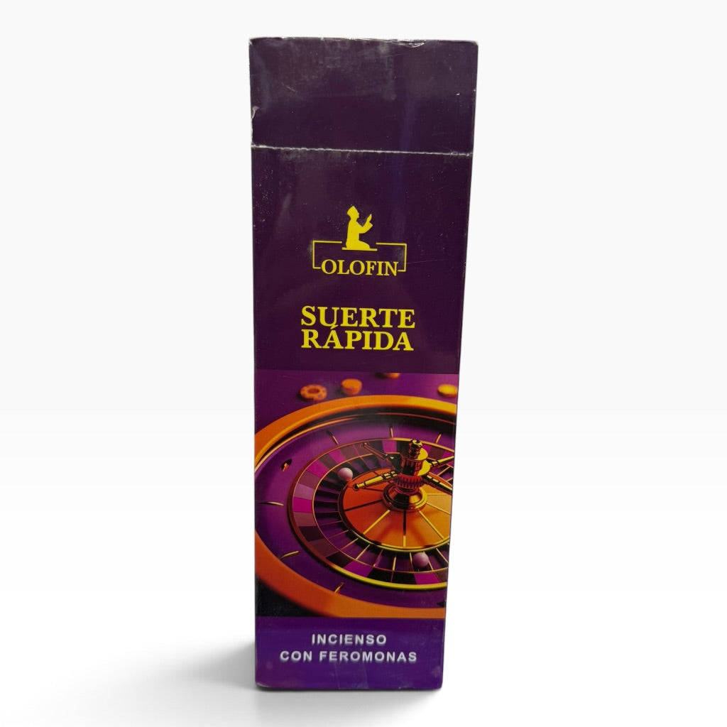 Suerte Rápida Incense 25-8ct 200Sticks Square Box