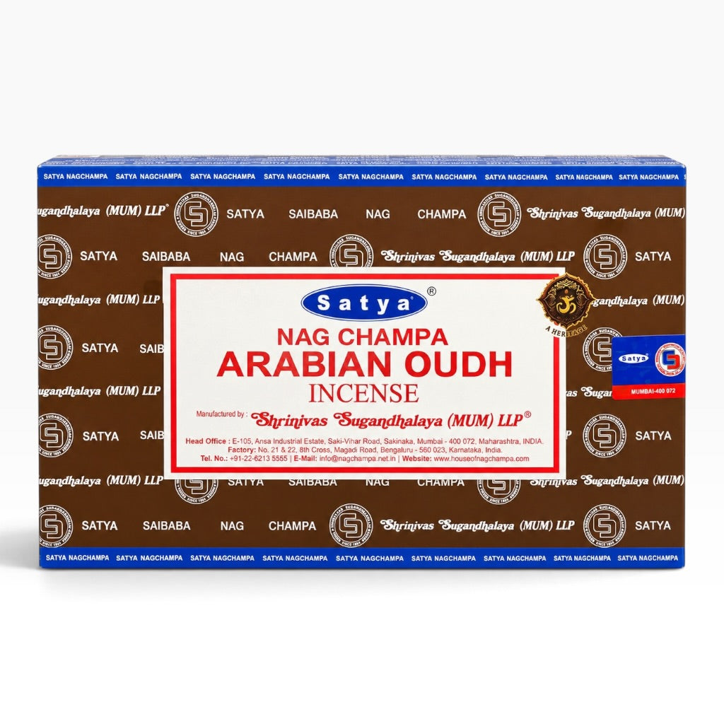 Satya Incense 12Bx /15G = 180 Gram Hand Rolled Nag Champa Incense (Copy 30)