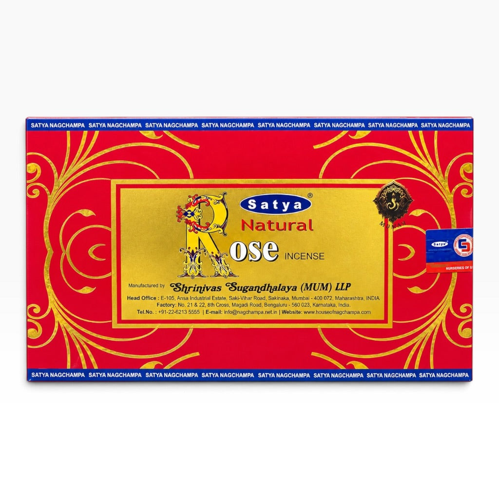 Satya Incense 12Bx /15G = 180 Gram Hand Rolled Nag Champa Incense (Copy 5)