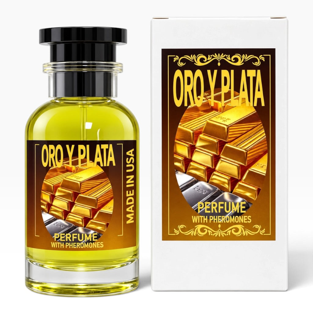 Oro Y Plata 100ml Perfume EDP With Pheromone 3.4oz