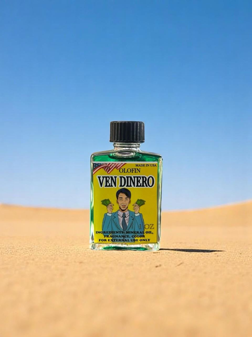 Ven Dinero Aceite Esoteric Fragrance Oil 1/2oz-1oz Square Bottle