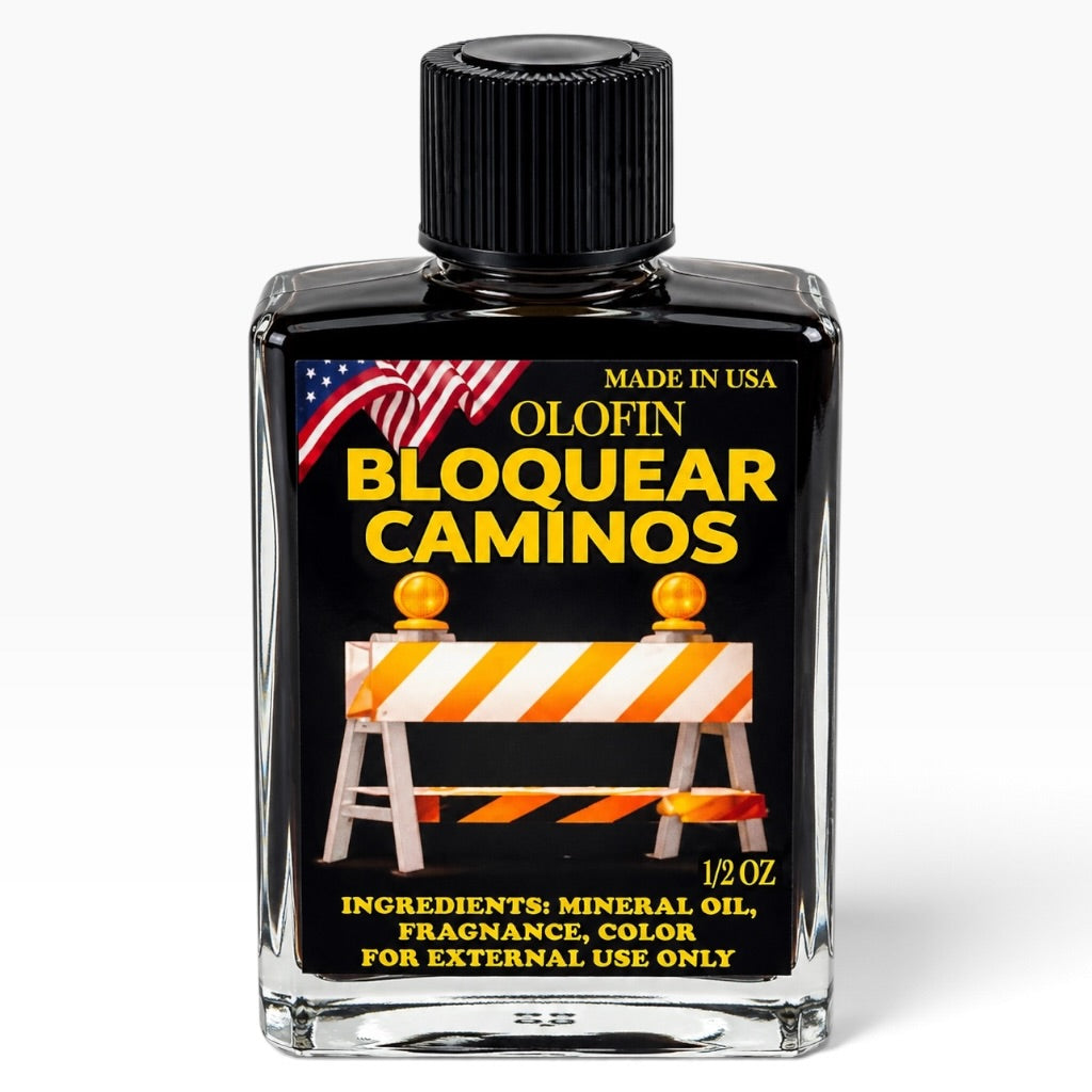 Bloquear Caminos Aceite Esoteric Fragrance Oil 1/2oz-1oz Square Bottle