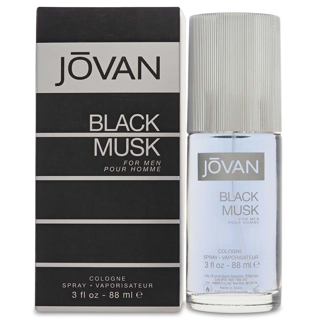 Jovan Black Musk (M) 3.0oz EDC Spray 88ml