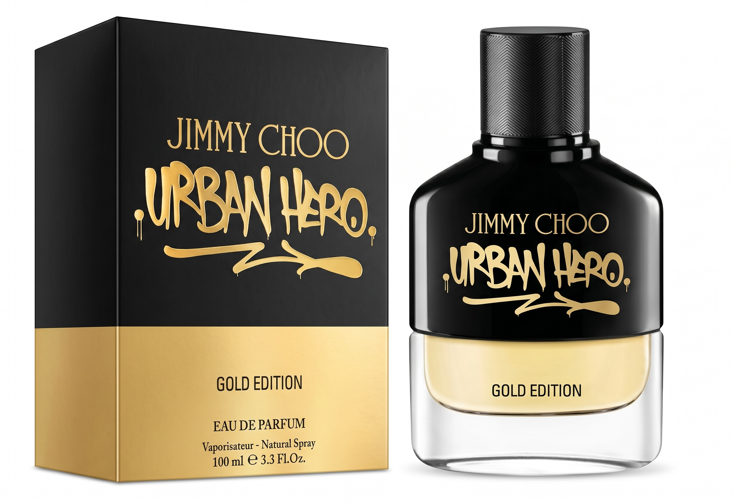 Jimmy Choo Man Urban Hero (M) 3.4oz EDP Spray 100ml