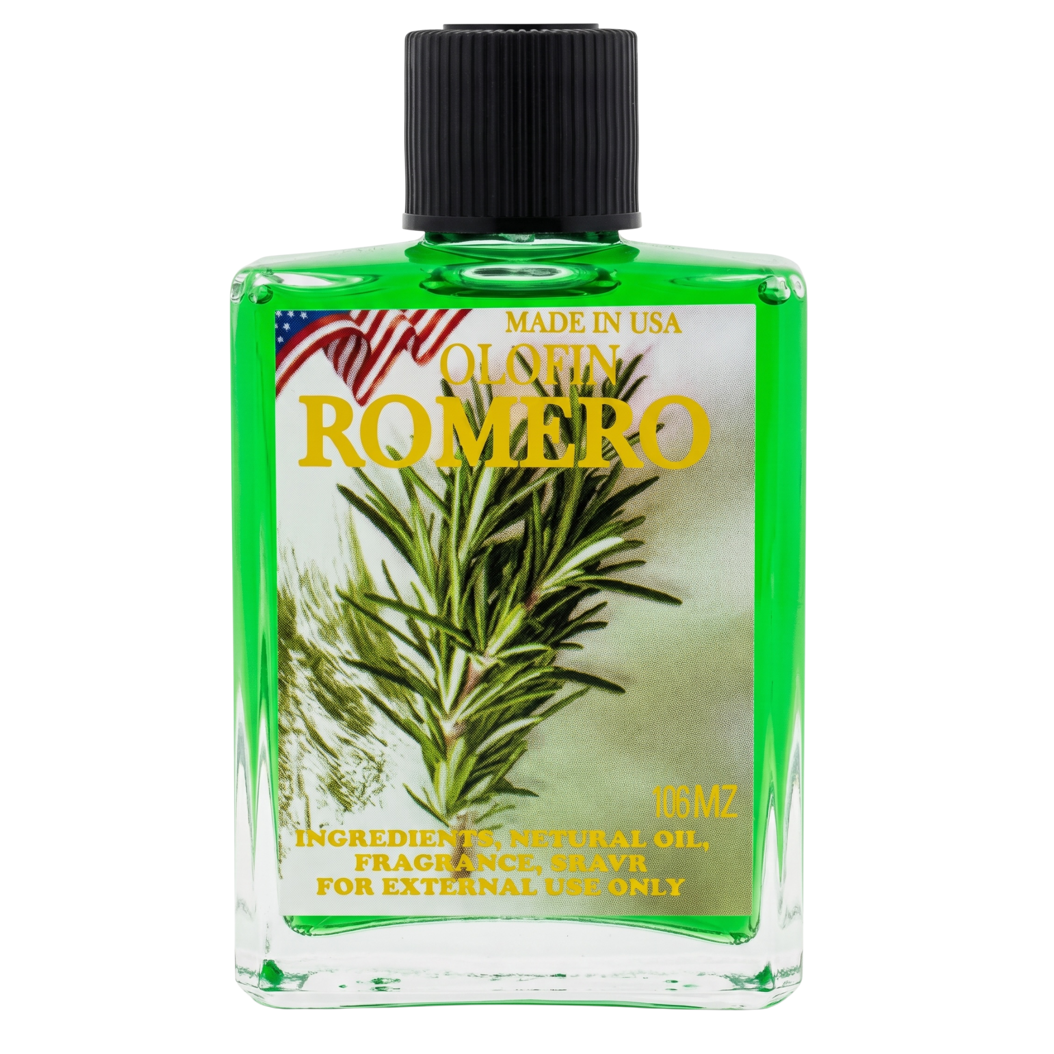 Romero Aceite Esoteric Fragrance Oil 1/2oz-1oz Square Bottle