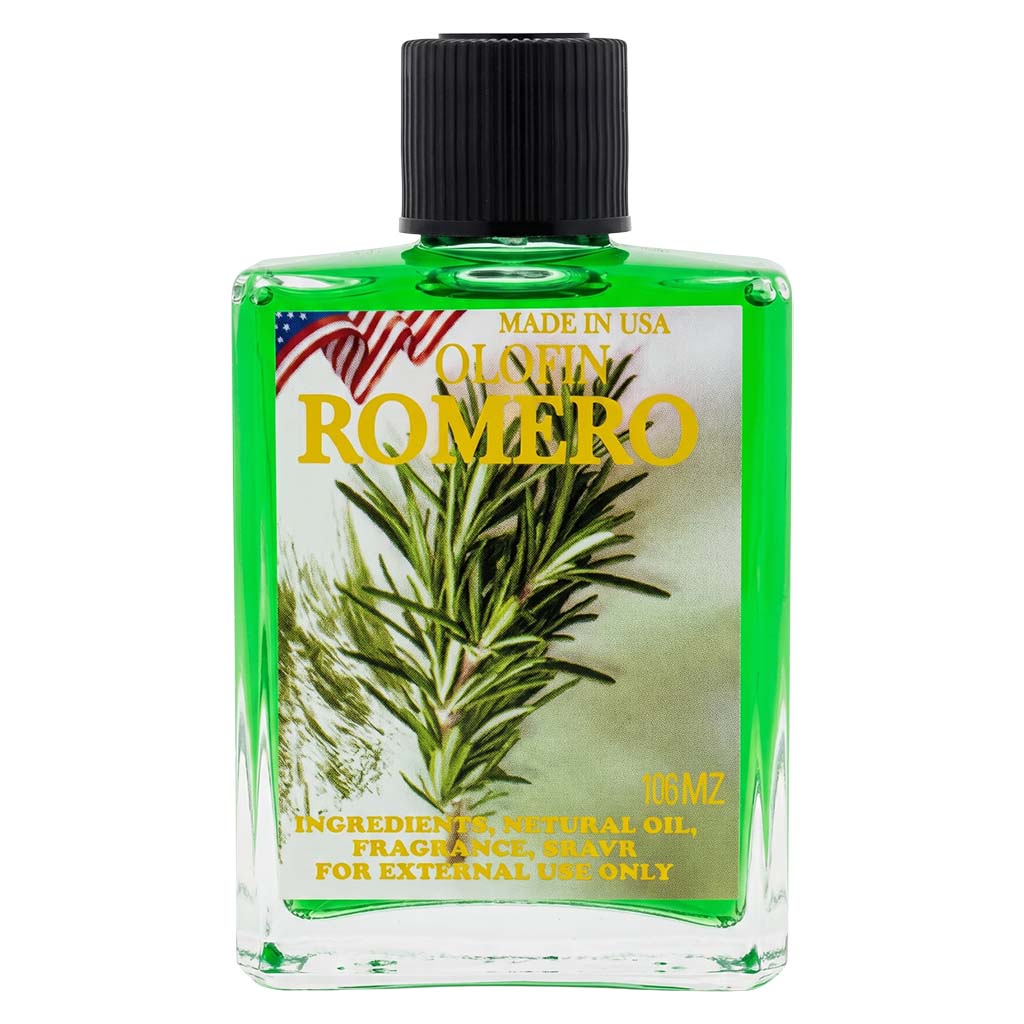 Romero Aceite Esoteric Fragrance Oil 1/2oz-1oz Square Bottle
