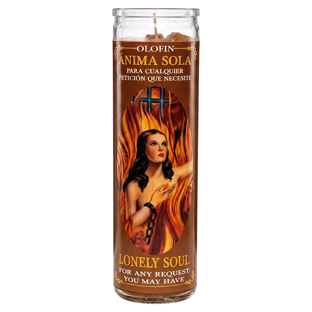 Anima Solo (Lonely Soul) Prepared Ritual Candle Perfumed Vela Preparada