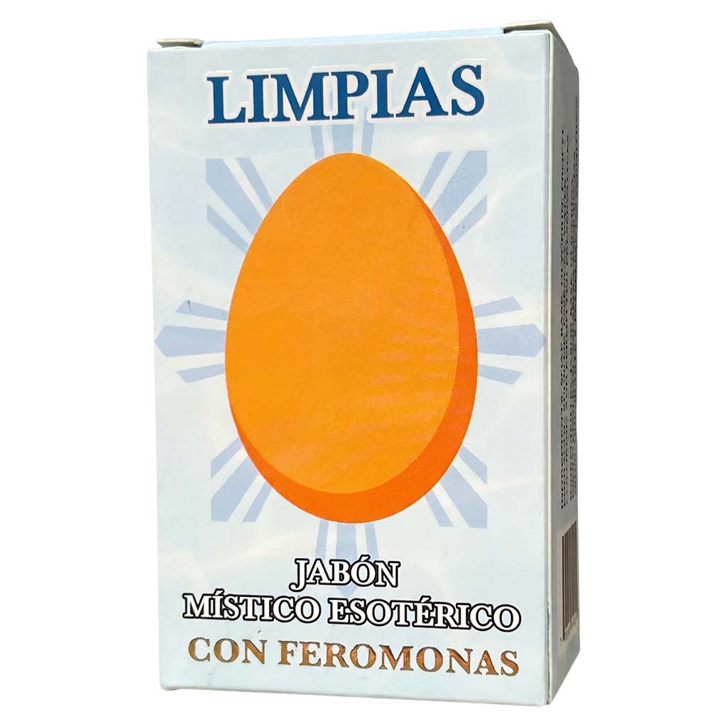 Limpias Soap – Perfumed Mystical Soap Bar, 100 g (Jabón Esotérico Perfumado con Fermonas