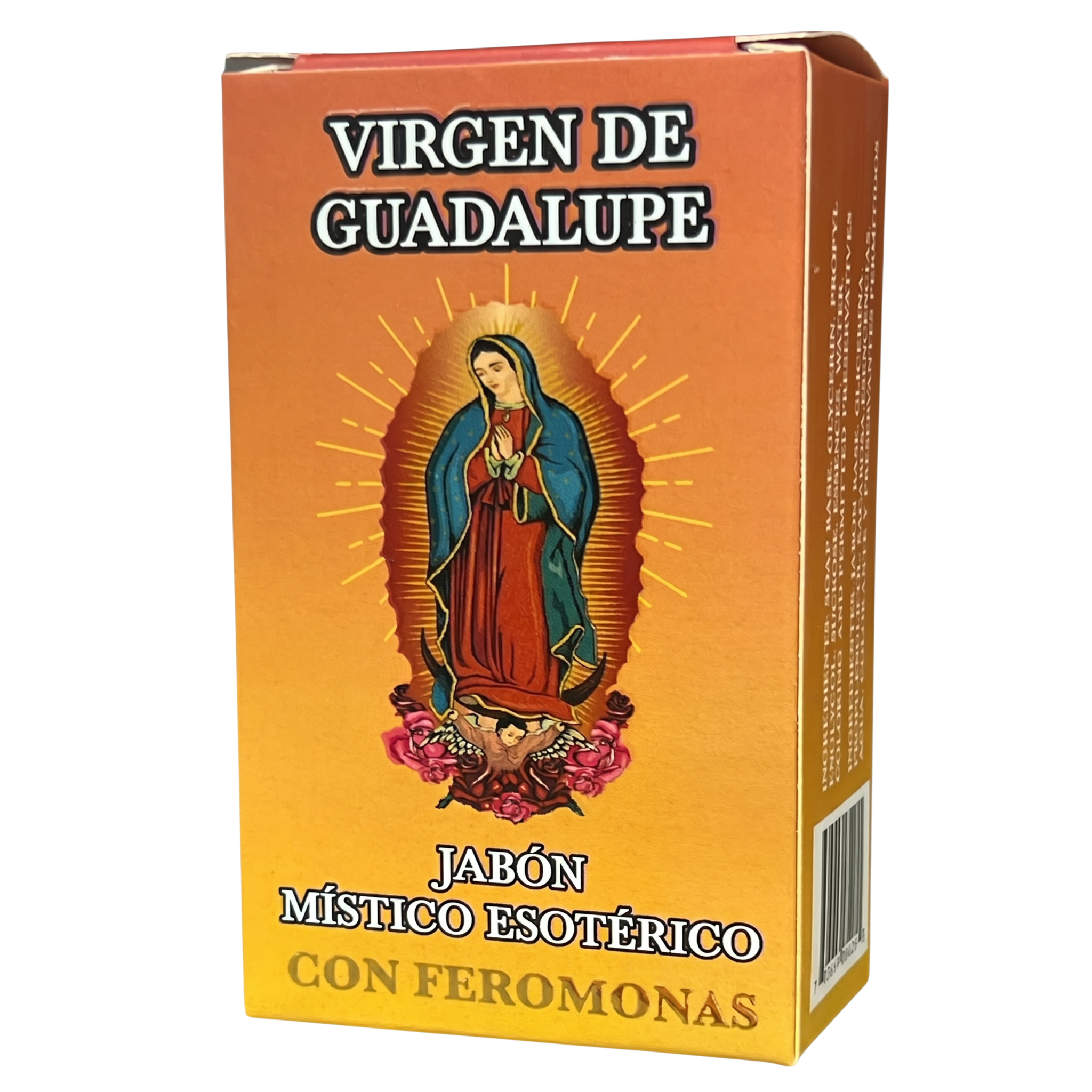 Box of 'Virgen de Guadalupe Soap