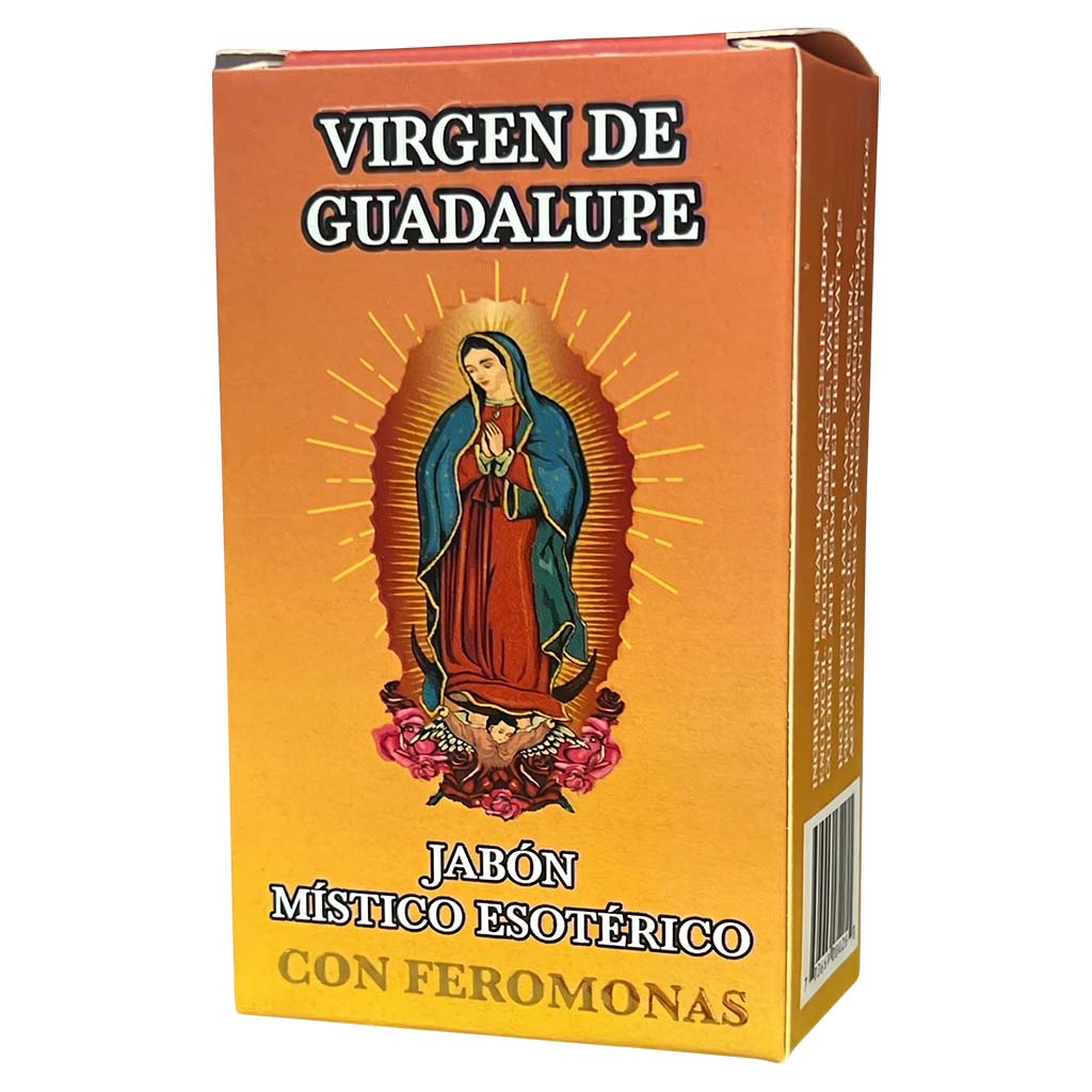 Box of 'Virgen de Guadalupe Soap
