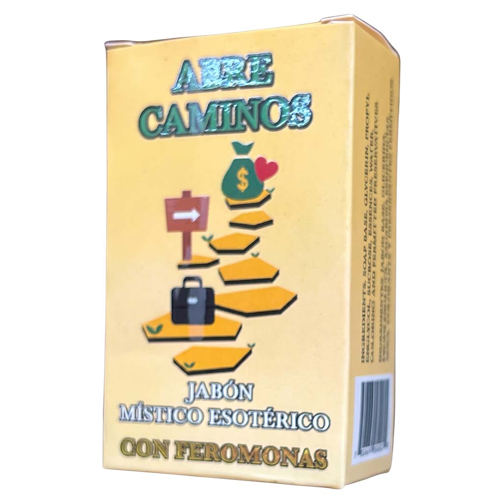 Abre Caminos Soap – Perfumed Mystical Soap Bar, 100 g (Jabón Esotérico Perfumado con Fermonas
