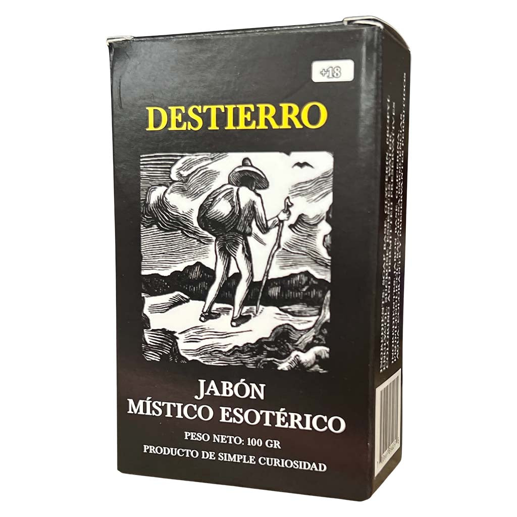 Destierro Soap – Perfumed Mystical Soap Bar, 100 g (Jabón Esotérico Perfumado con Fermonas