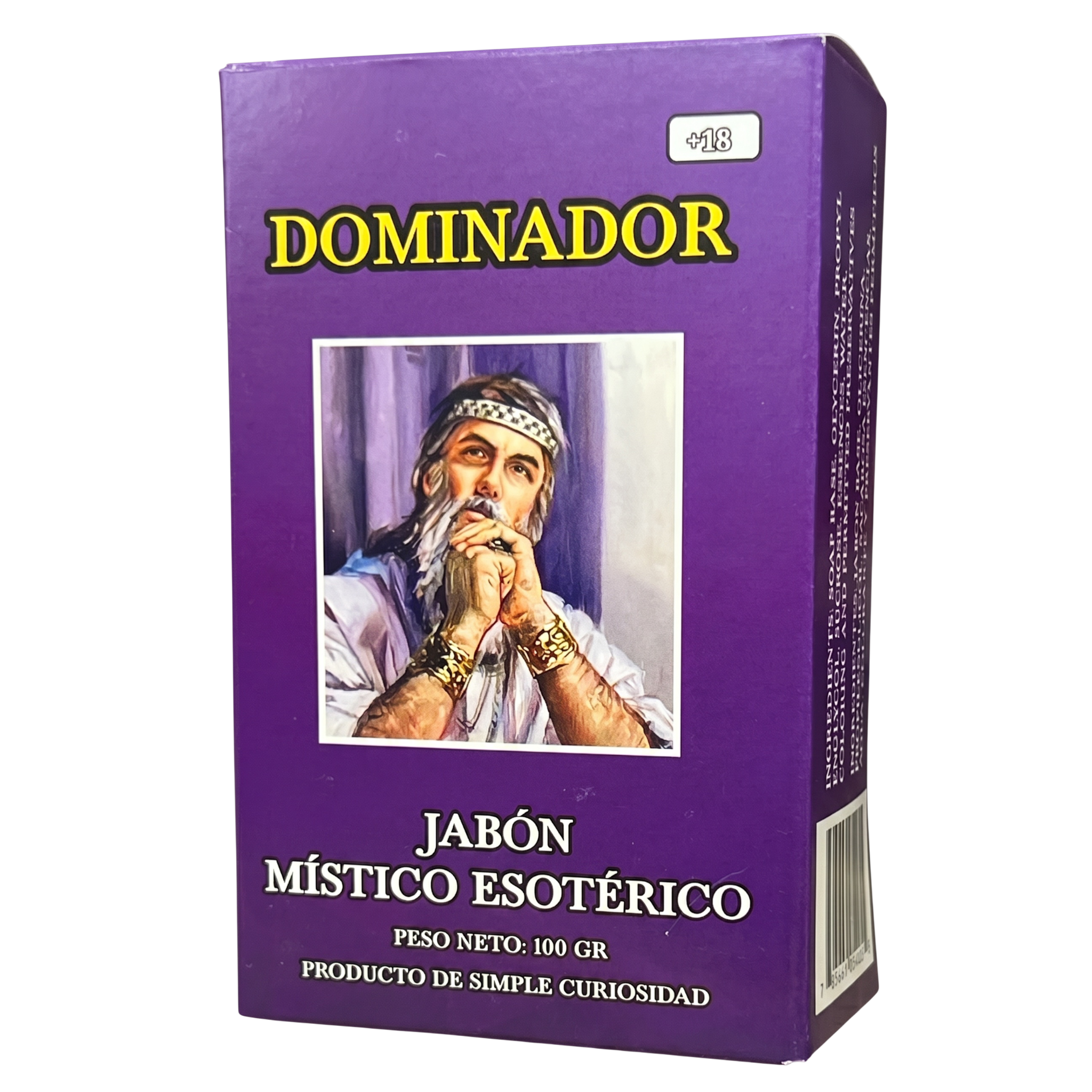 Dominador Soap – Perfumed Mystical Soap Bar, 100 g (Jabón Esotérico Perfumado con Fermonas