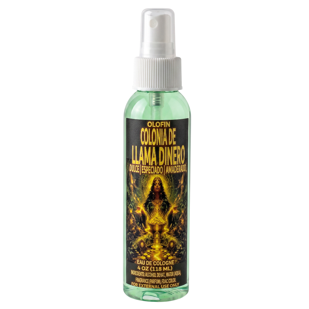 Llama Dinero Colonia Spiritual Cologne 4oz(118mL) - 8oz(236ml) Olofin