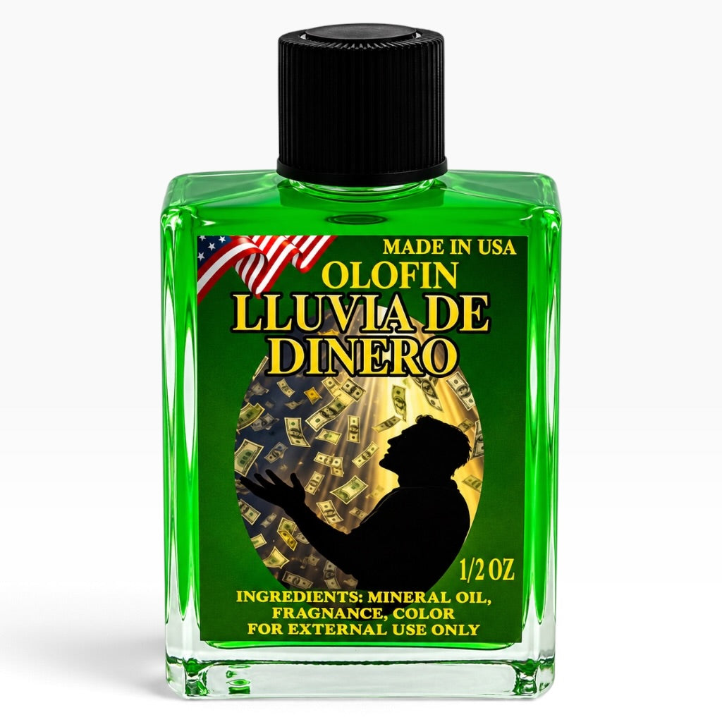 Lluvia de Dinero Aceite Esoteric Fragrance Oil 1/2oz-1oz Square Bottle