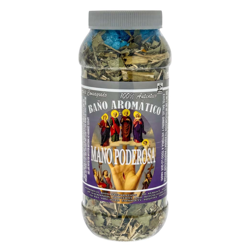 Mano Poderosa BAÑOS DE HIERBAS EN BOTE | HERBAL SPIRITUAL BATHS
