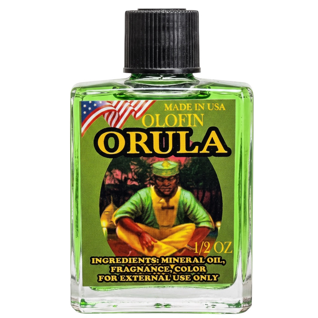Orisha Orula Aceite Esoteric Fragrance Oil 1/2oz-1oz Square Bottle