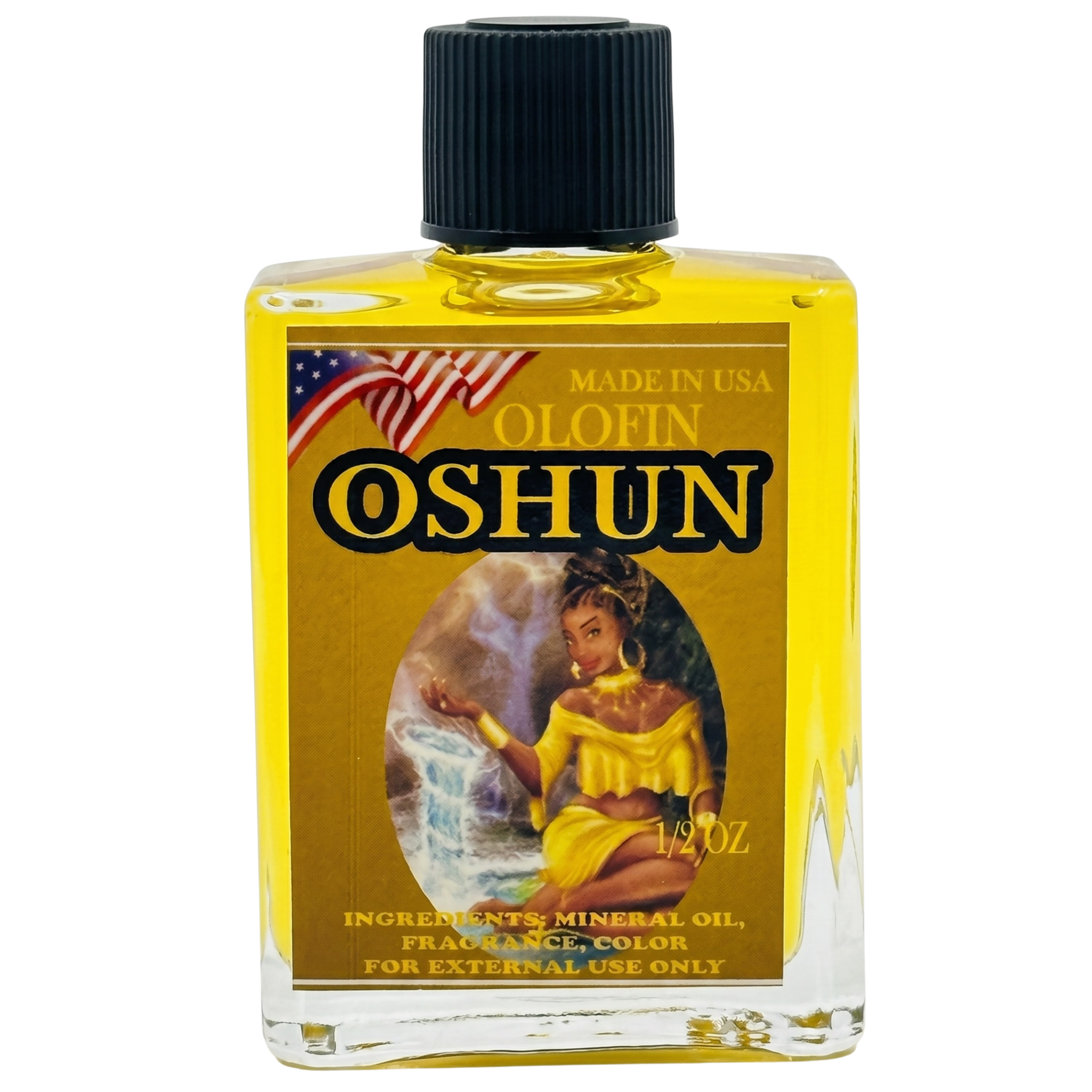 Oshun Aceite Esoteric Fragrance Oil 1/2oz-1oz Square Bottle