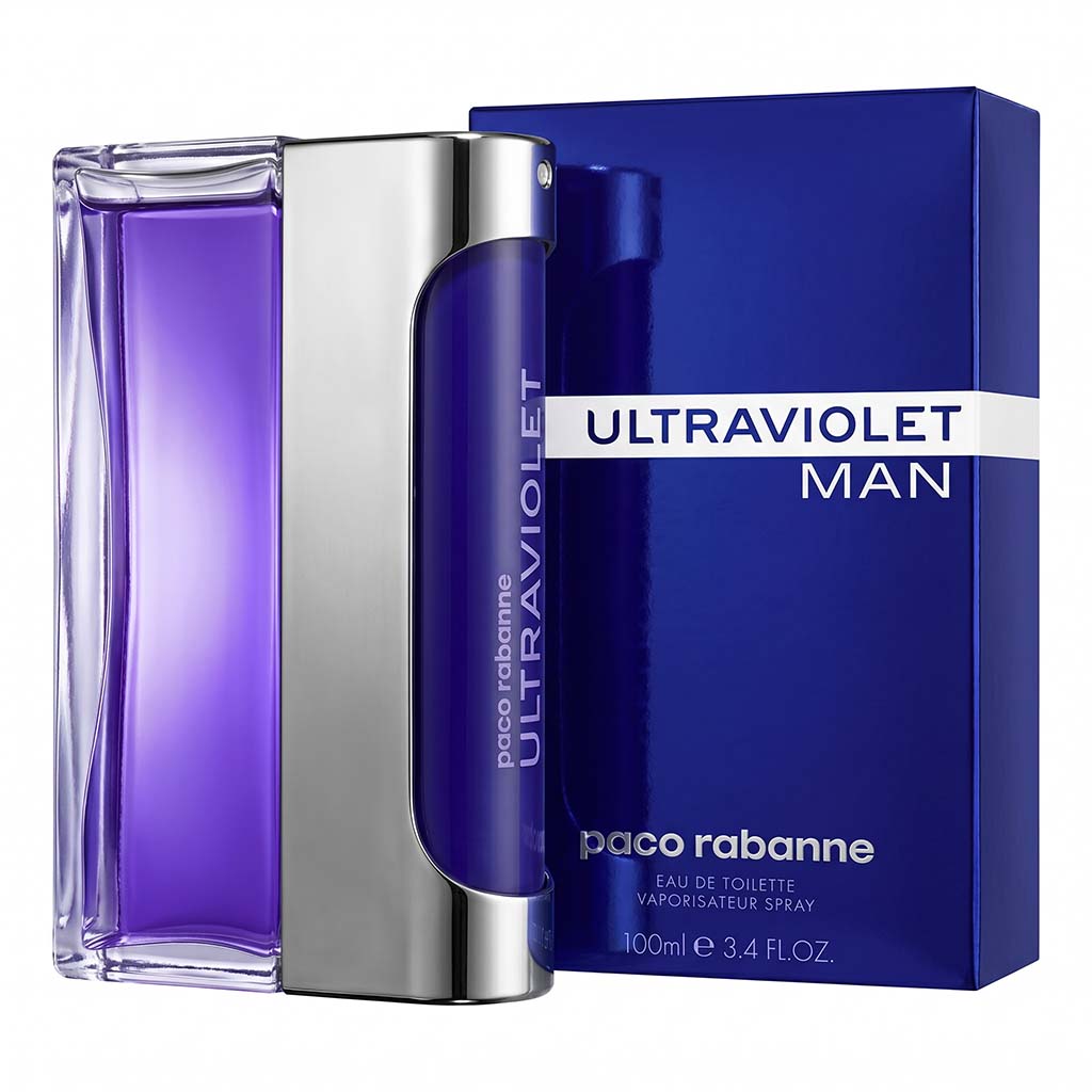 Paco Rabanne Ultra Violet (M) 3.3oz EDT Spray 100ml