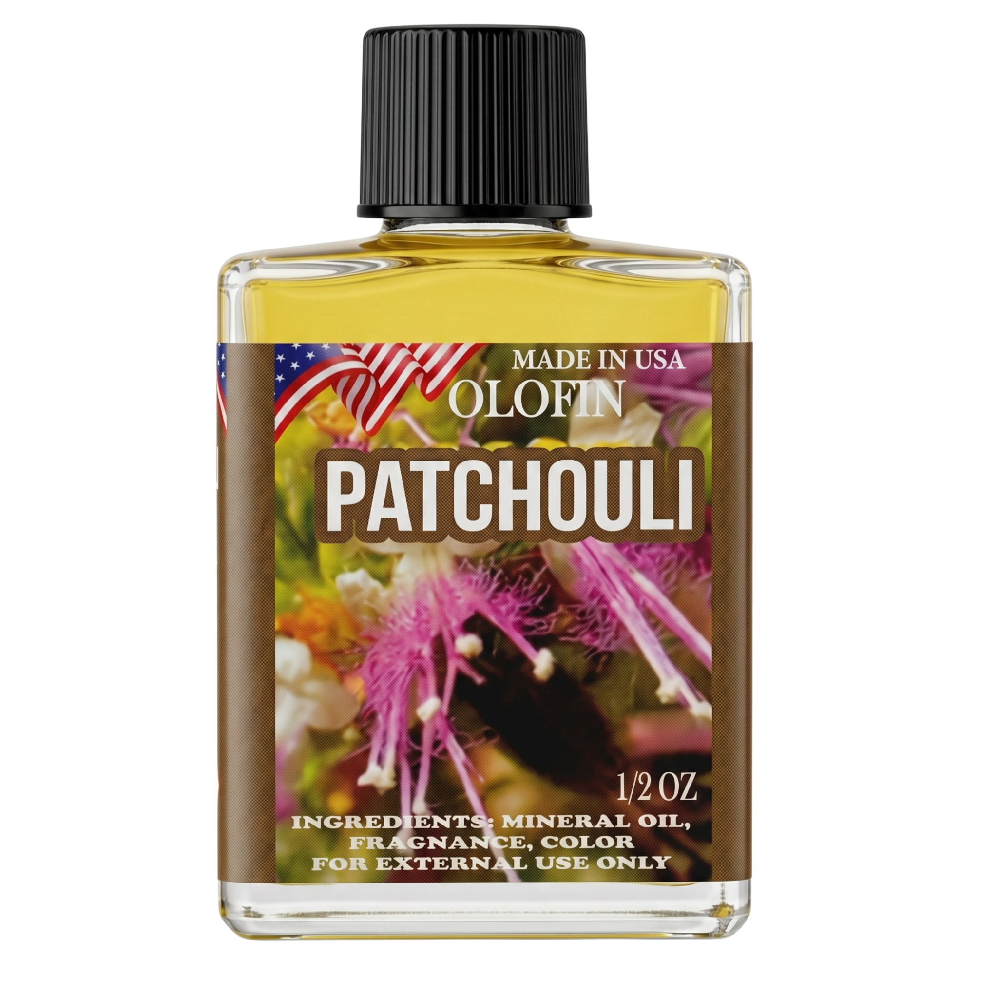 Patchouli Aceite Esoteric Fragrance Oil 1/2oz-1oz Square Bottle