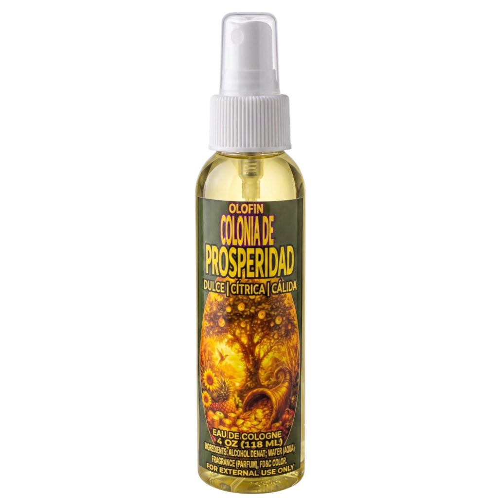 Prosperidad Colonia Spiritual Cologne 4oz(118mL) - 8oz(236ml) Olofin