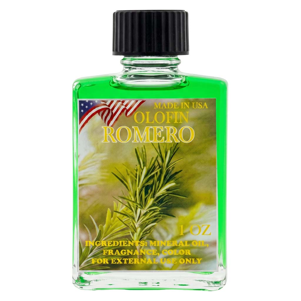 Romero Aceite Esoteric Fragrance Oil 1/2oz-1oz Square Bottle