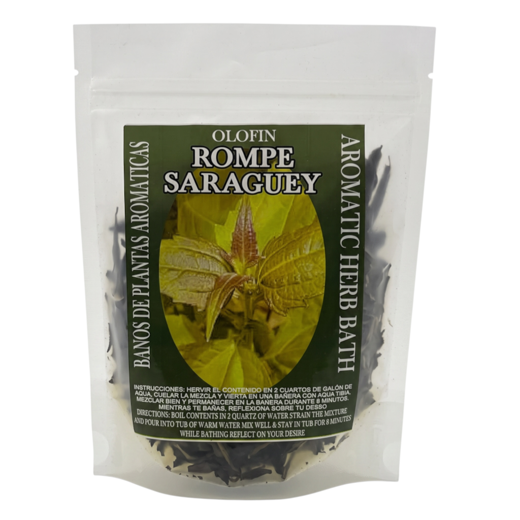 Rompe Saraguey Baño de Hierbas en Bolsa | Herbal Spiritual Bath