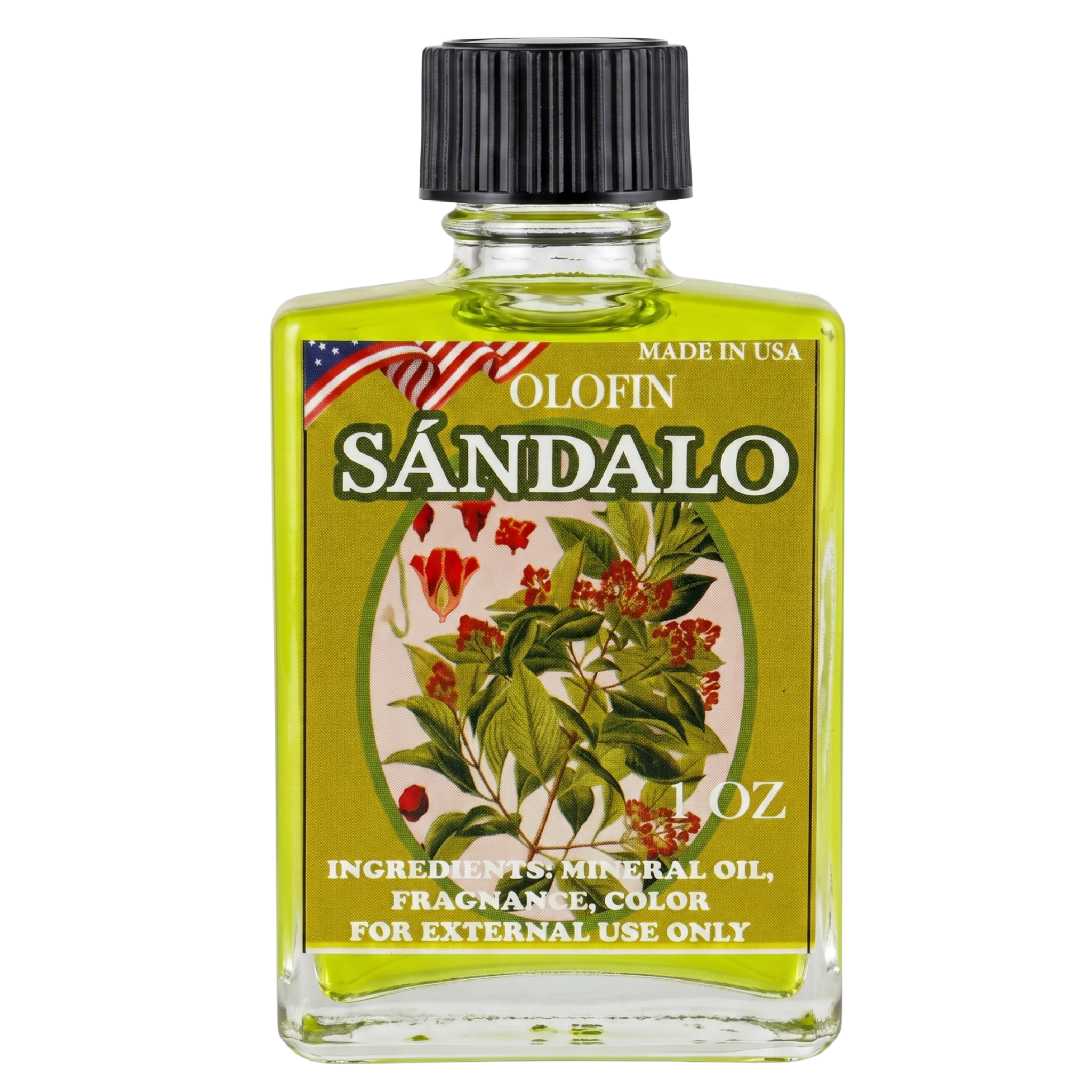 Sándalo Aceite Esoteric Fragrance Oil 1/2oz-1oz Square Bottle