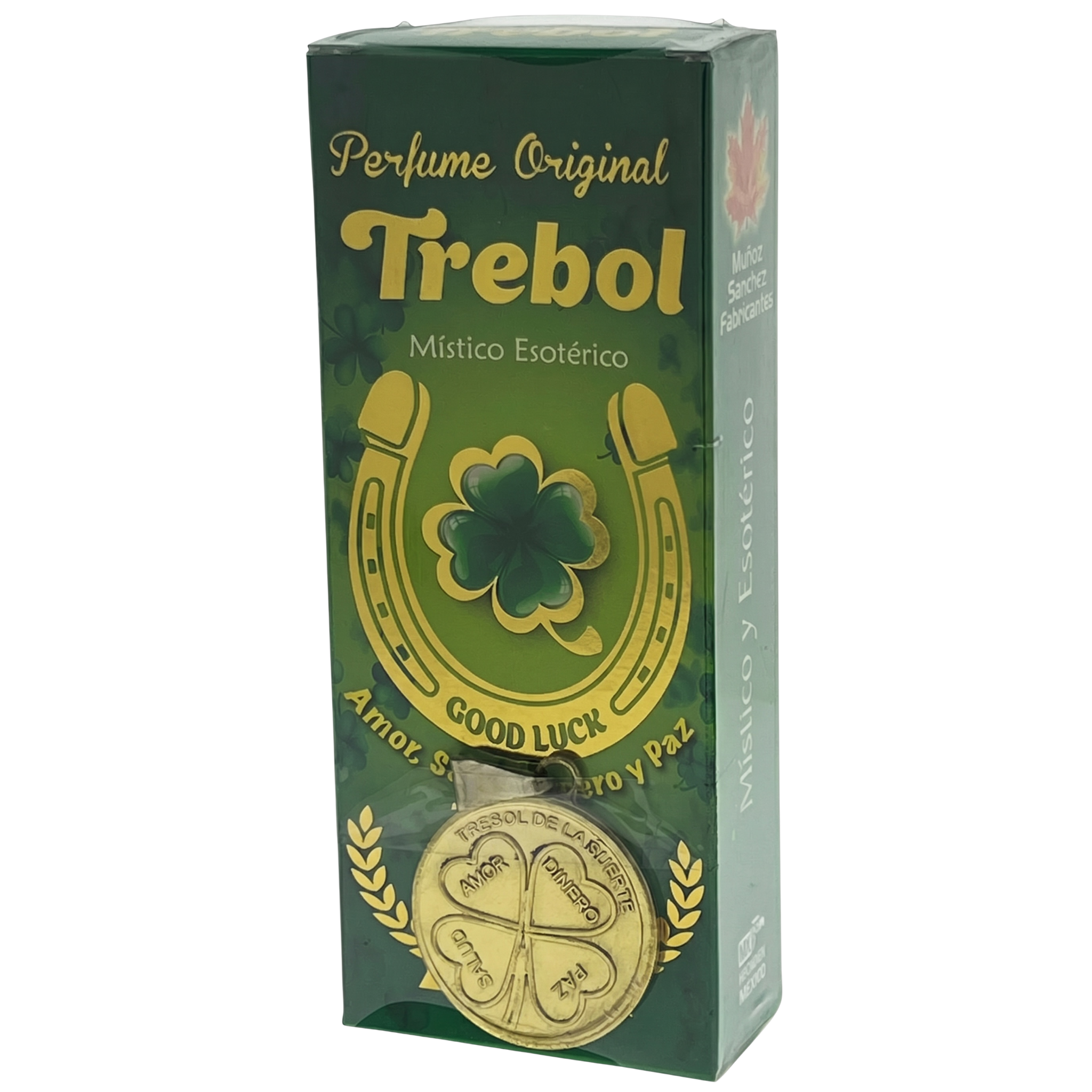 Trebol Esoteric Perfume with Collectible Protective Amulet Medallion (Copy)