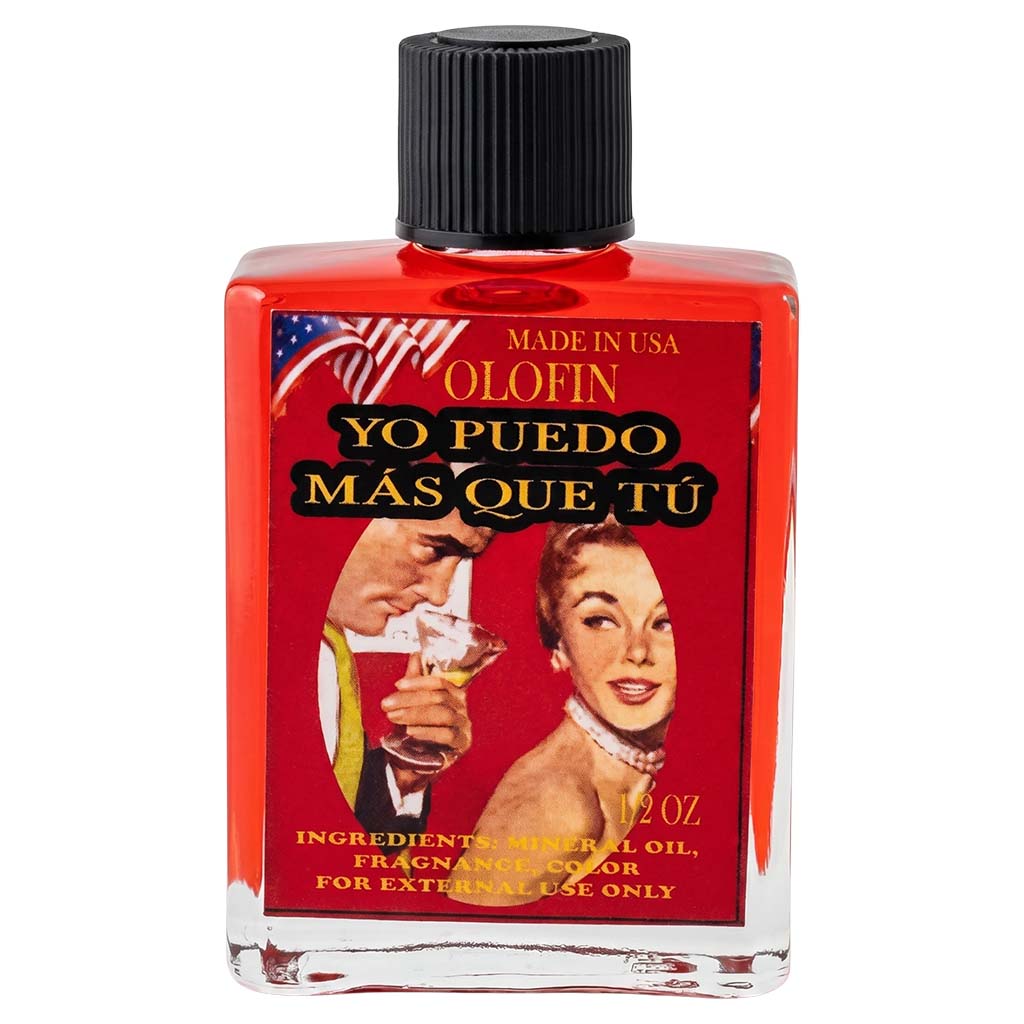 Yo Puedo Más Qué Tu Aceite Esoteric Fragrance Oil 1/2oz-1oz Square Bottle