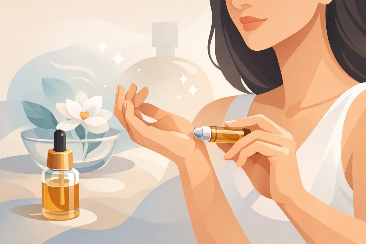 Applying Perfume Oil for a Lasting Presence